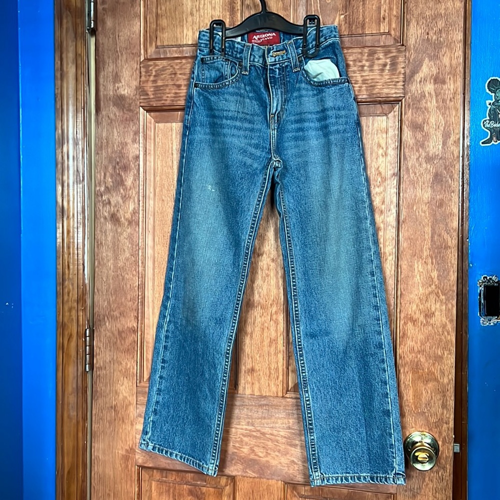 Kids Arizona Jeans, relaxed straight size 12 slim